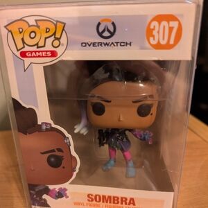 Overwatch Sombra Pop! Vinyl Figure In Protective Case And Box Brand New 307